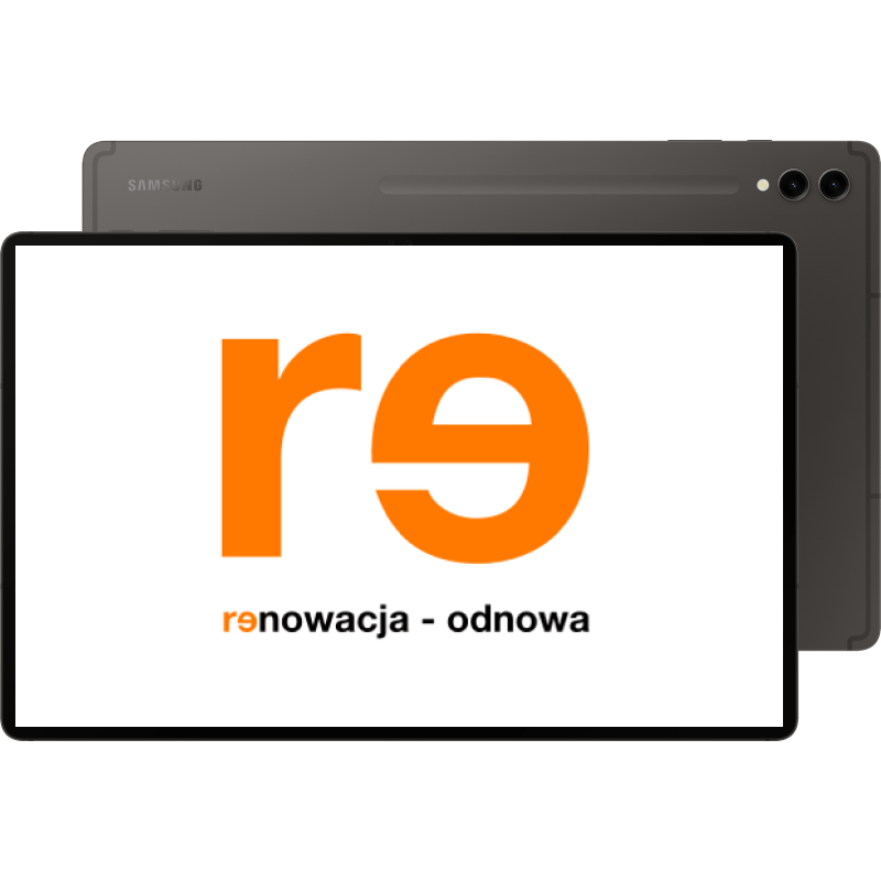 Odnowiony tablet Samsung Galaxy Tab S9 Ultra 5G 12/256 GB szary front